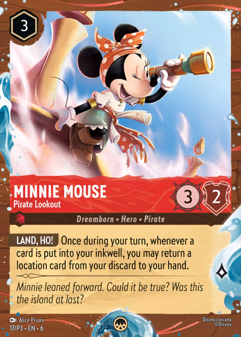 Minnie Mouse - Pirate Lookout (Promo Set 3 #17)
