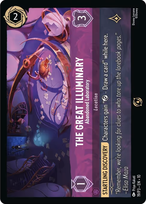 The Great Illuminary - Abandoned Laboratory (Promo Set 3 #19)