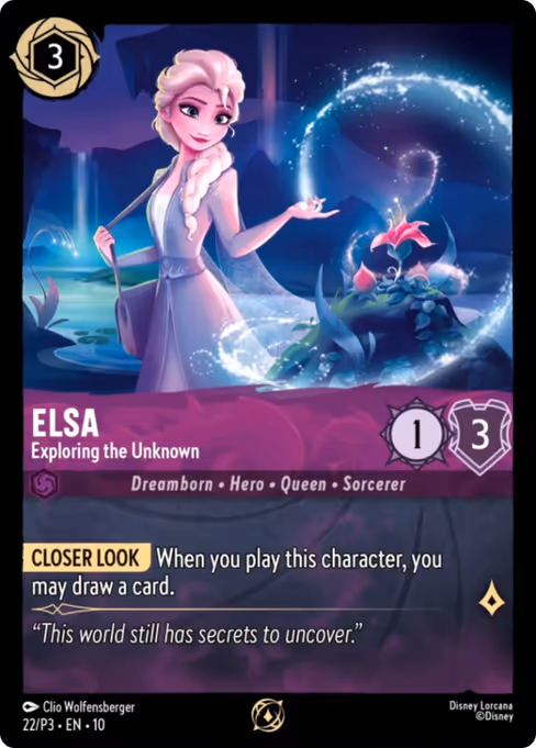 Elsa - Exploring the Unknown (Promo Set 3 #22)