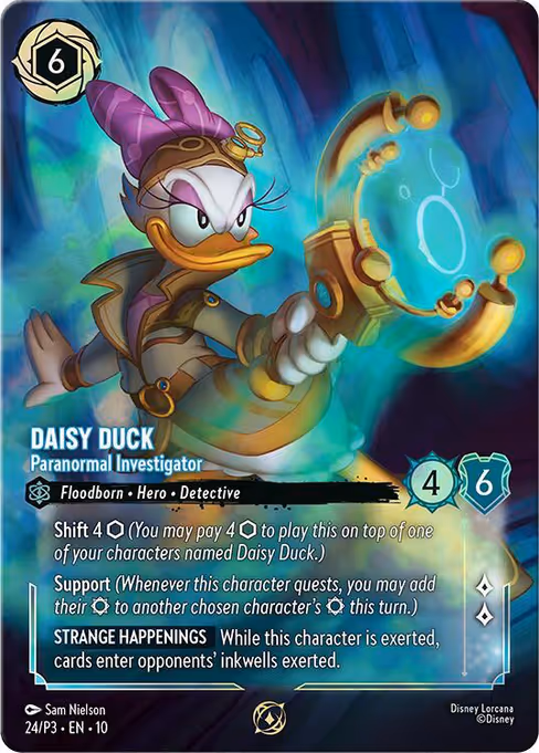 Daisy Duck - Paranormal Investigator (Promo Set 3 #24)