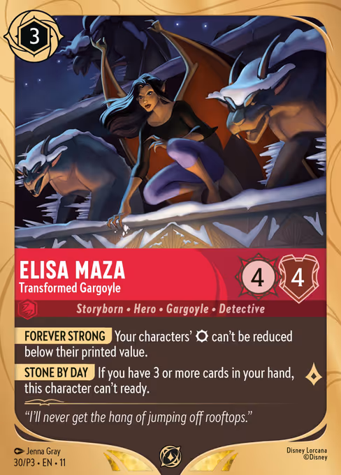 Elisa Maza - Transformed Gargoyle (Promo Set 3 #30)