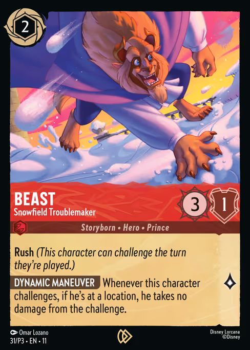 Beast - Snowfield Troublemaker (Promo Set 3 #31)