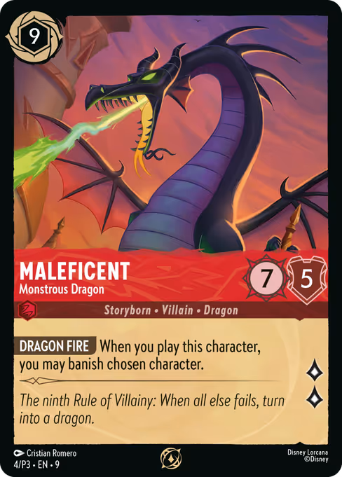 Maleficent - Monstrous Dragon (Promo Set 3 #4)