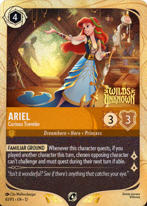 Ariel - Curious Traveler (Promo Set 3 #43)