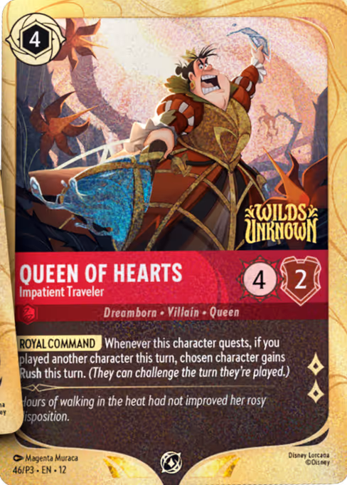 Queen of Hearts - Impatient Traveler (Promo Set 3 #46)