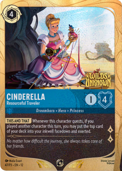 Cinderella - Resourceful Traveler (Promo Set 3 #47)
