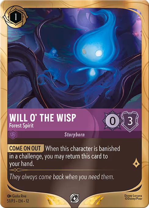 Will o' the Wisp - Forest Spirit (Promo Set 3 #51)