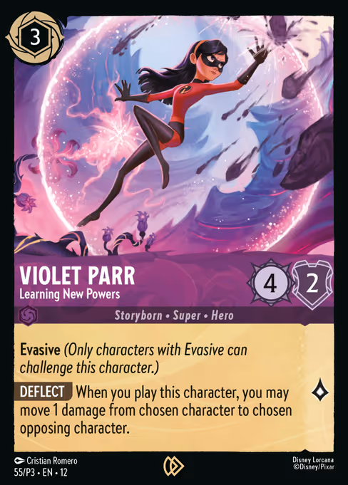 Violet Parr - Learning New Powers (Promo Set 3 #55)