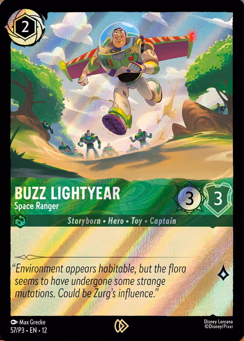Buzz Lightyear - Space Ranger (Promo Set 3 #57)