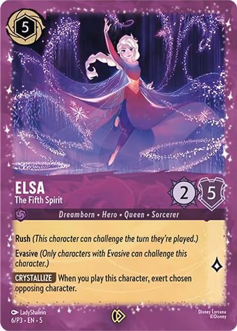 Elsa - The Fifth Spirit (Promo Set 3 #6)