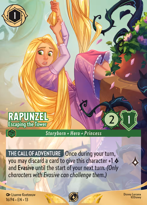 Rapunzel - Escaping the Tower (Promo Set 4 #16)