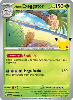 Alolan Exeggutor (30th Celebration #002)