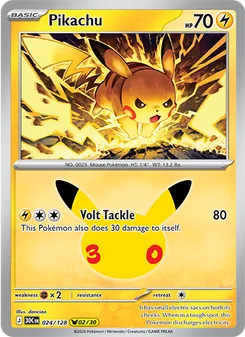Pikachu (30th Celebration #024)