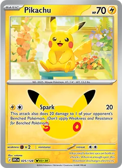 Pikachu (30th Celebration #025)