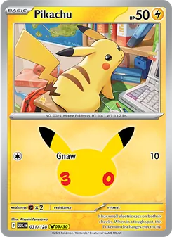 Pikachu (30th Celebration #031)