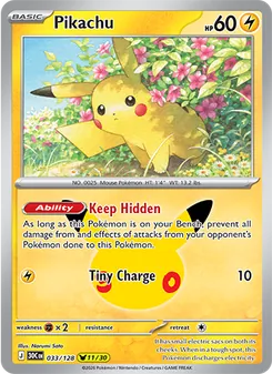 Pikachu (30th Celebration #033)
