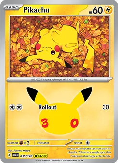 Pikachu (30th Celebration #035)