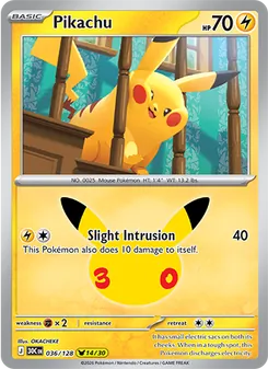 Pikachu (30th Celebration #036)