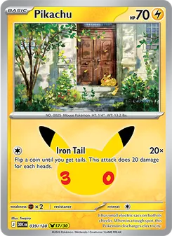 Pikachu (30th Celebration #039)