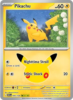 Pikachu (30th Celebration #045)