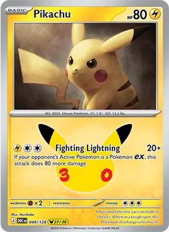 Pikachu (30th Celebration #049)