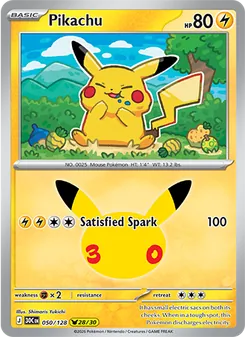 Pikachu (30th Celebration #050)