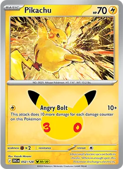 Pikachu (30th Celebration #052)