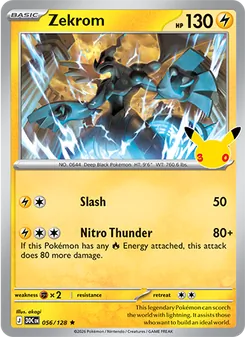 Zekrom (30th Celebration #056)
