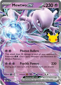 Mewtwo ex (30th Celebration #064)