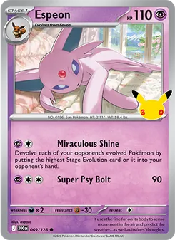 Espeon (30th Celebration #069)