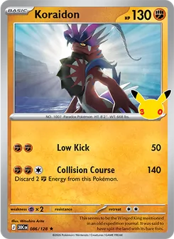 Koraidon (30th Celebration #086)