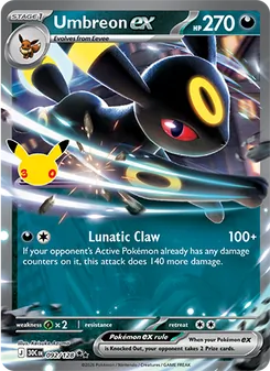 Umbreon ex (30th Celebration #092)