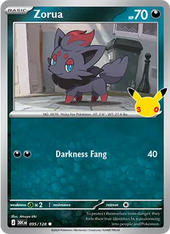 Zorua (30th Celebration #095)
