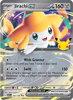 Jirachi ex (30th Celebration #102)