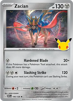 Zacian (30th Celebration #106)