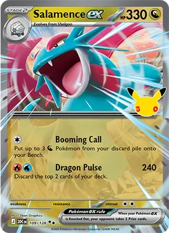 Salamence ex (30th Celebration #109)