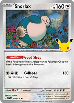 Snorlax (30th Celebration #119)