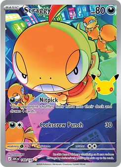 Scraggy (30th Celebration #140)