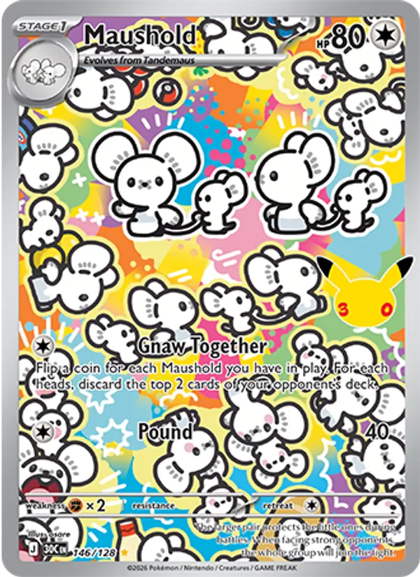 Maushold — 30th Celebration #146 (Pokémon TCG card)