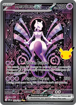 Mewtwo ex (30th Celebration #151)