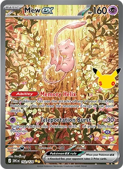 Mew ex (30th Celebration #152)