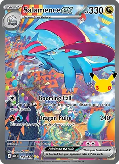 Salamence ex (30th Celebration #156)