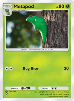 Metapod (Genetic Apex #006)