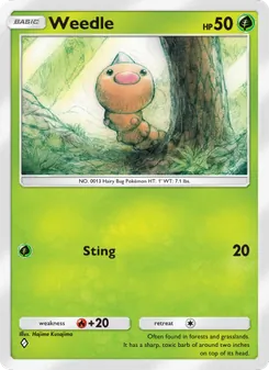 Weedle (Genetic Apex #008)