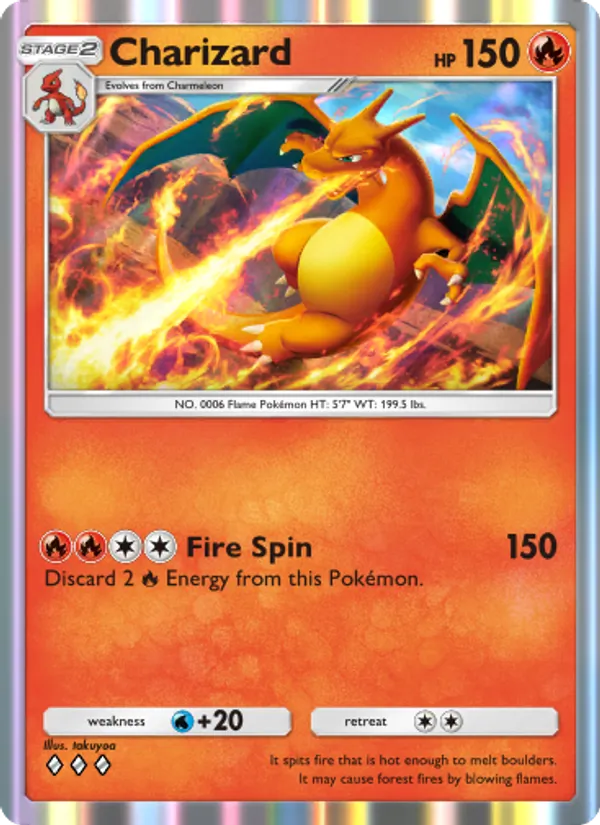 Charizard — Genetic Apex #035 (Pokémon TCG card)