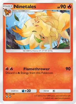 Ninetales (Genetic Apex #038)