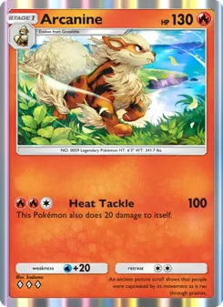 Arcanine (Genetic Apex #040)