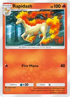 Rapidash (Genetic Apex #043)