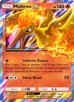 Moltres ex (Genetic Apex #047)