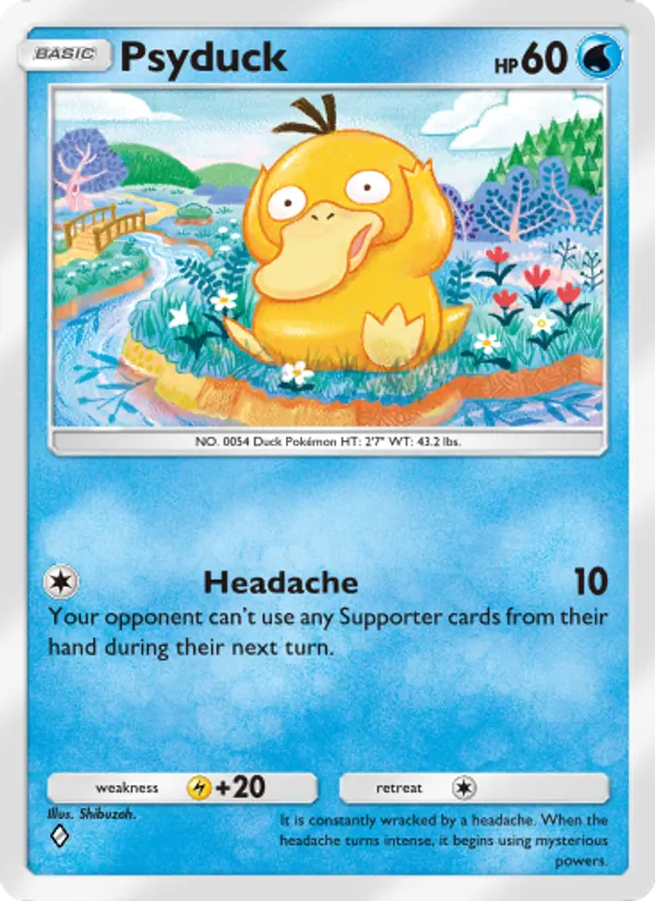 Psyduck — Genetic Apex #057 (Pokémon TCG card)